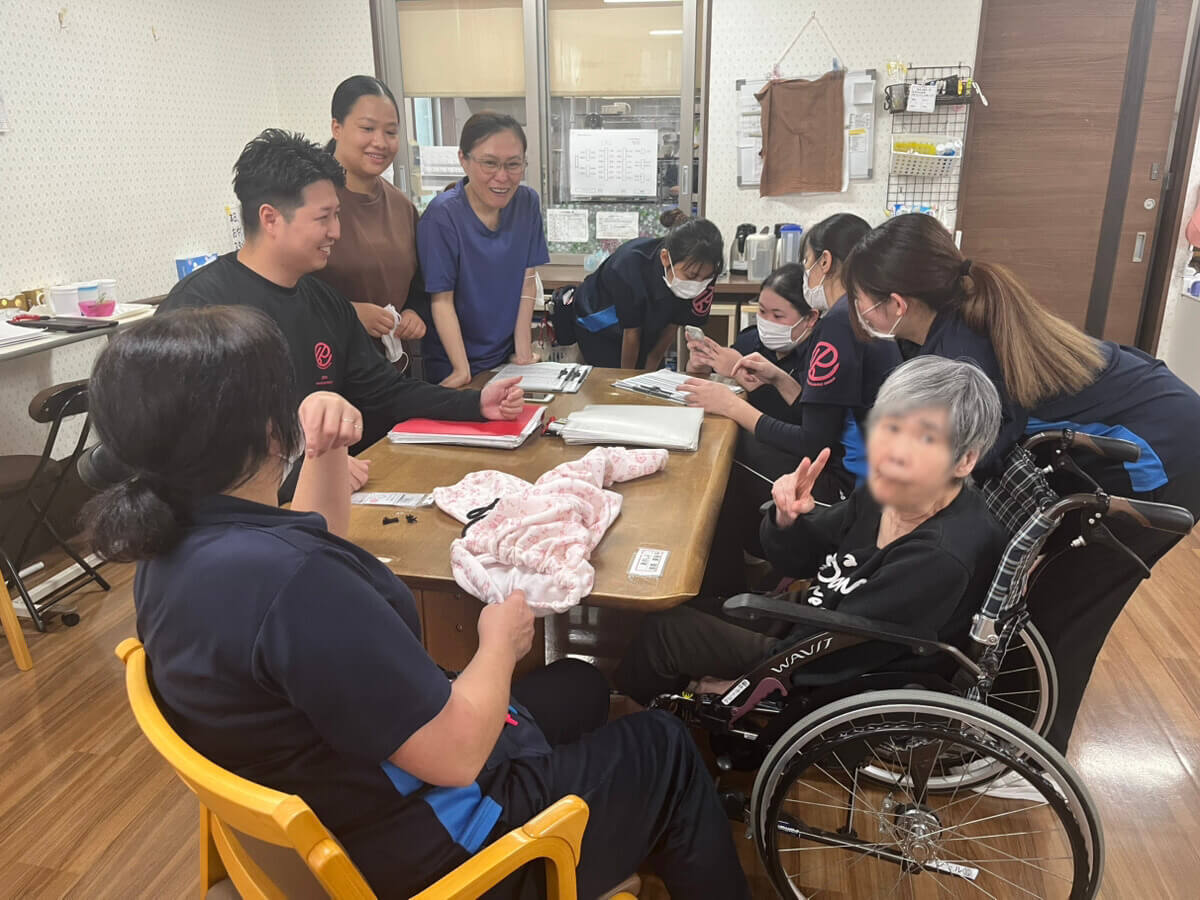 スタッフの様子